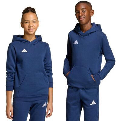 Detská mikina adidas Entrada 26 Hoody navy blue JZ6567 116 cm Detská mikina adidas Entrada 26 Hoody navy blue JZ6567 116 cm