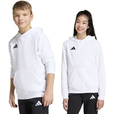 Detská mikina adidas Entrada 26 Hoody white JZ6561 164 cm Detská mikina adidas Entrada 26 Hoody white JZ6561 164 cm