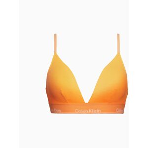 Podprsenka bez kostice QF4252E-6TQ oranžová - Calvin Klein XS oranžová Podprsenka bez kostice QF4252E-6TQ oranžová - Calvin Klein XS oranžová