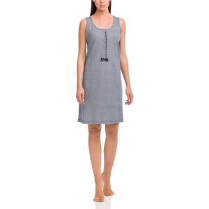 Dámska nočná košeľa 12407-180 modrobiela - Vamp S modro-bílá Dámska nočná košeľa 12407-180 modrobiela - Vamp S modro-bílá