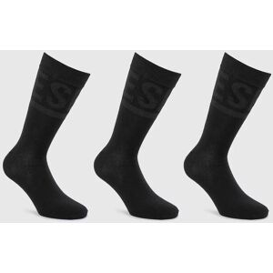 Ponožky 3pcs 00SK3A-0ABAM-E4101 čierna - Diesel S černá Ponožky 3pcs 00SK3A-0ABAM-E4101 čierna - Diesel S černá