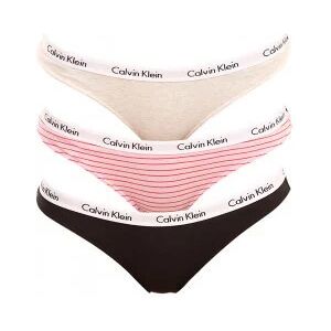 Nohavičky 3pcs QD3588E - W5A - Viacfarebná - Calvin Klein L Mix barev Nohavičky 3pcs QD3588E - W5A - Viacfarebná - Calvin Klein L Mix barev