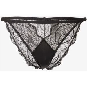 Dámske brazilky QF6949E UB1 čierna - Calvin Klein XS černá Dámske brazilky QF6949E UB1 čierna - Calvin Klein XS černá