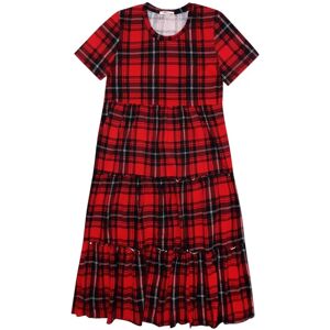 Dámska nočná košeľa 360/021 červeno-čierne káro - Karol L Dámska nočná košeľa 360/021 červeno-čierne káro - Karol L