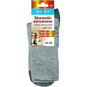 Zdravotné ponožky MEDIC DEO SilverWool - JJW DEOMED černá 38-40 Zdravotné ponožky MEDIC DEO SilverWool - JJW DEOMED černá 38-40
