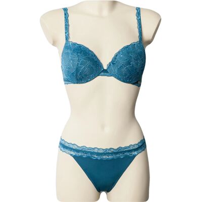 Nohavičky F3690E- petrolejová - Calvin Klein L Zelená Nohavičky F3690E- petrolejová - Calvin Klein L Zelená