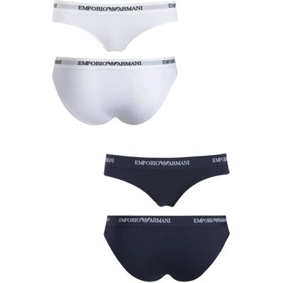 Giorgio Armani Nohavičky 2pcs 163334 CC317 10410 bílotmavěmodrá - Emporio Armani XL bílá/tmavě modrá Giorgio Armani Nohavičky 2pcs 163334 CC317 10410 bílotmavěmodrá - Emporio Armani XL bílá/tmavě modrá