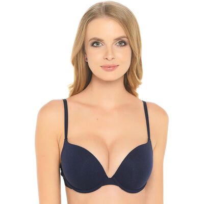 Podprsenka push-up 1387905870 tmavomodrá T O Tommy Hilfiger 70D tm.Modrá Podprsenka push-up 1387905870 tmavomodrá T O Tommy Hilfiger 70D tm.Modrá