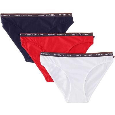 Nohavičky 3pcs UW0UW00043 viacfarebná T O Tommy Hilfiger XS modro-bílo-červená Nohavičky 3pcs UW0UW00043 viacfarebná T O Tommy Hilfiger XS modro-bílo-červená