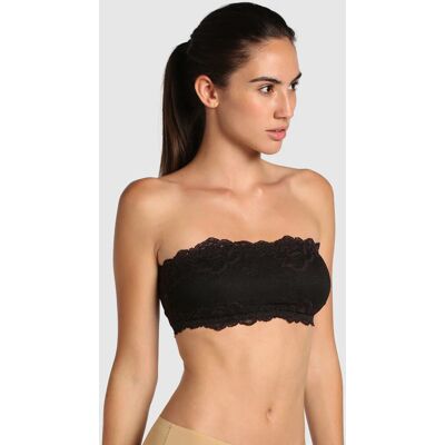 Podprsenka Bandeau Greta - Janira 90 černá Podprsenka Bandeau Greta - Janira 90 černá