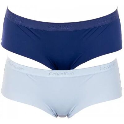 Nohavičky 2psc QD3696E-AAN modrá - Calvin Klein XS Modrá Nohavičky 2psc QD3696E-AAN modrá - Calvin Klein XS Modrá