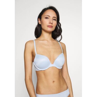 Podprsenka push-up QF4083E-GR4 modrá - Calvin Klein 70C Modrá Podprsenka push-up QF4083E-GR4 modrá - Calvin Klein 70C Modrá