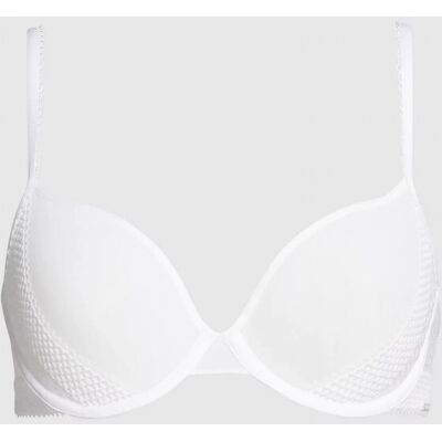 Dámska podprsenka QF5893E-100 biela - Calvin Klein 70DD bílá Dámska podprsenka QF5893E-100 biela - Calvin Klein 70DD bílá