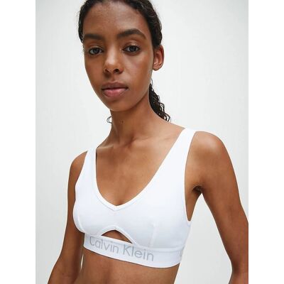 Calvin Klein Bralette podprsenka Body White With Cutout S Calvin Klein Bralette podprsenka Body White With Cutout S