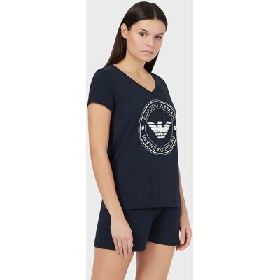 Giorgio Armani Dámske pyžamo 164448 1P255 00135 tm.modrá M Giorgio Armani Dámske pyžamo 164448 1P255 00135 tm.modrá M