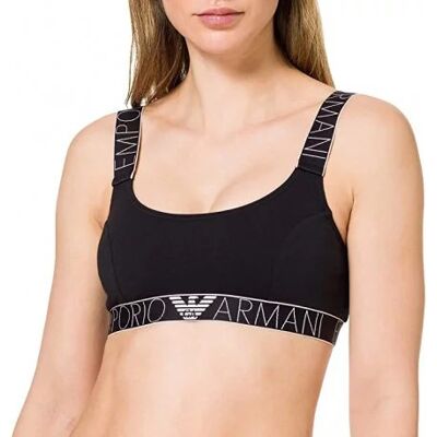 Giorgio Armani Bralette športová podprsenka 163651 1P227 00135 tmavo modrá - Emporio Armani L Modrá Giorgio Armani Bralette športová podprsenka 163651 1P227 00135 tmavo modrá - Emporio Armani L Modrá