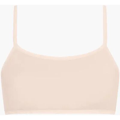 Nevystužená braletka 2pack QD3806E TRN piesková - Calvin Klein L písková Nevystužená braletka 2pack QD3806E TRN piesková - Calvin Klein L písková