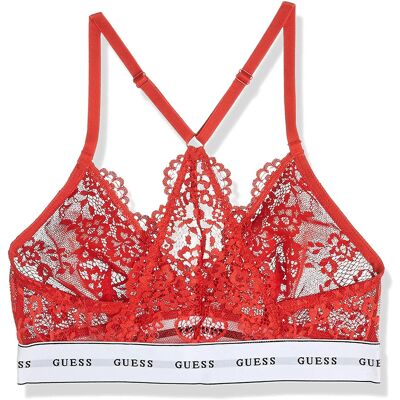 Dámska čipkovaná podprsenka - O97C02PZ01C- G587- Red - Guess M červená Dámska čipkovaná podprsenka - O97C02PZ01C- G587- Red - Guess M červená