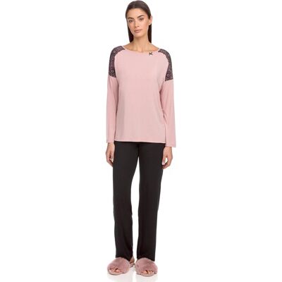 Vamp - Dvojdielne dámske pyžamo 15207 - Vamp pink zephyr xxl Vamp - Dvojdielne dámske pyžamo 15207 - Vamp pink zephyr xxl