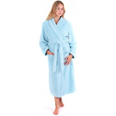 Župan Tampa so šálovým golierom 21495315 - Vestis XXL světle modrá Župan Tampa so šálovým golierom 21495315 - Vestis XXL světle modrá