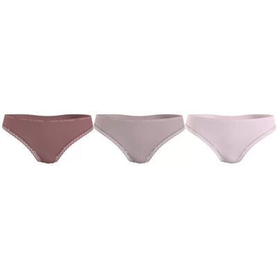 Nohavičky 3-pack UW0UW02825 - 0TG - Tommy Hilfiger M Mix barev Nohavičky 3-pack UW0UW02825 - 0TG - Tommy Hilfiger M Mix barev