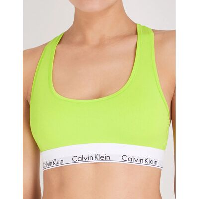 Športová podprsenka F3785E - ZIR - Neon žltá - Calvin Klein M neon žlutá Športová podprsenka F3785E - ZIR - Neon žltá - Calvin Klein M neon žlutá