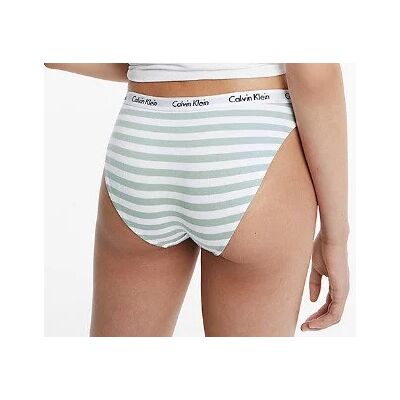 Dámske nohavičky D1618E 5XD biela/zelená - Calvin Klein S bílo-zelená Dámske nohavičky D1618E 5XD biela/zelená - Calvin Klein S bílo-zelená