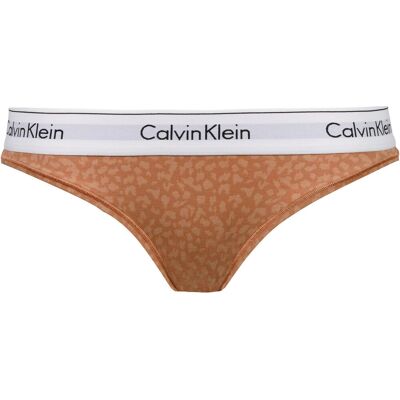 Dámske nohavičky F3787E 796 hnedá/vzor - Calvin Klein S hnědá/vzor Dámske nohavičky F3787E 796 hnedá/vzor - Calvin Klein S hnědá/vzor