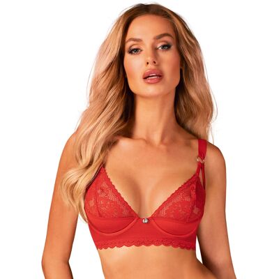 Vášnivá podprsenka Belovya bra - Obsessive M/L červená Vášnivá podprsenka Belovya bra - Obsessive M/L červená