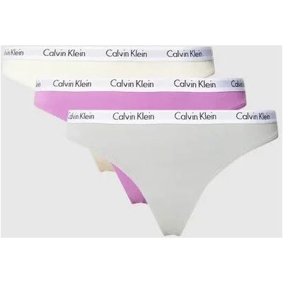 Dámske tangá 3pcs QD3587E CFU Viacfarebná - Calvin Klein XS Mix barev Dámske tangá 3pcs QD3587E CFU Viacfarebná - Calvin Klein XS Mix barev