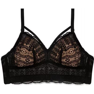 Mäkká podprsenka P5951 - Parfait 75F černá Mäkká podprsenka P5951 - Parfait 75F černá
