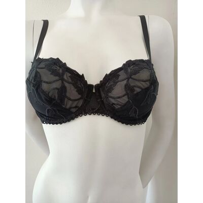 Dámska podprsenka Lea čierna - Eldar 70D Dámska podprsenka Lea čierna - Eldar 70D