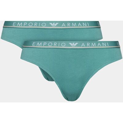 Giorgio Armani Dámske nohavičky 2PACK 163334 3F227 02631 tyrkysové - Emporio Armani M Giorgio Armani Dámske nohavičky 2PACK 163334 3F227 02631 tyrkysové - Emporio Armani M