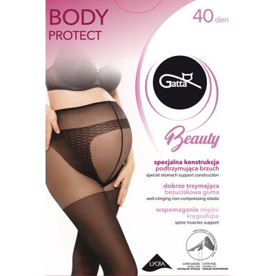 BODY PROTECT - Tehotenské pančuchové nohavice 40 DEN - GATTA béžová 2-S BODY PROTECT - Tehotenské pančuchové nohavice 40 DEN - GATTA béžová 2-S