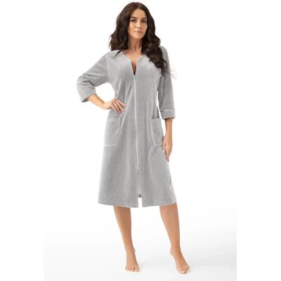 Dorota Dámsky župan FR-331 mélange 2XL Dorota Dámsky župan FR-331 mélange 2XL