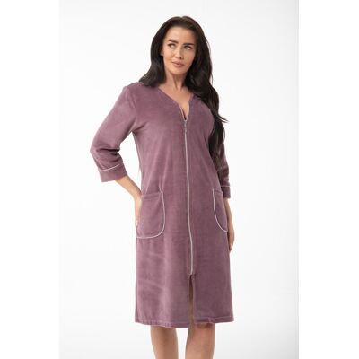 Dorota Dámsky župan FR-331 ŠVESTKOVÝ PUDR 2XL Dorota Dámsky župan FR-331 ŠVESTKOVÝ PUDR 2XL