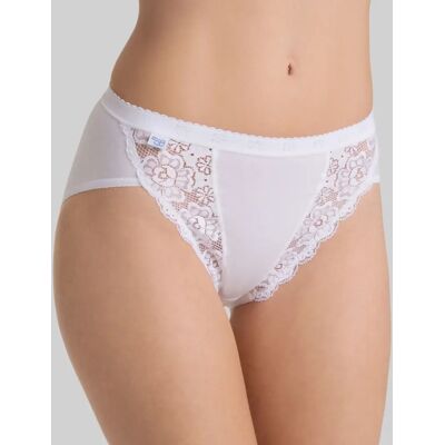 Dámske nohavičky Chic Tai biele - Sloggi WHITE 42 Dámske nohavičky Chic Tai biele - Sloggi WHITE 42