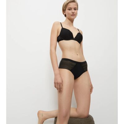 Triumph - AURA SPOTLIGHT Maxi nohavičky - čipka a tvarovací komfort Triumph BLACK 42 Triumph - AURA SPOTLIGHT Maxi nohavičky - čipka a tvarovací komfort Triumph BLACK 42