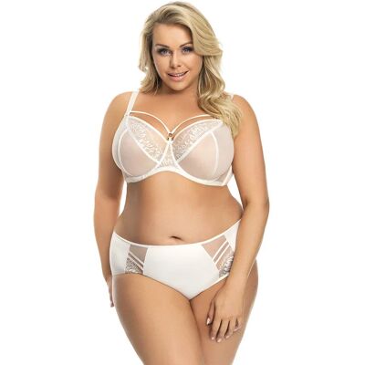 Figy Gorsenia K 497 M-3XL Paradise cream krém L Figy Gorsenia K 497 M-3XL Paradise cream krém L