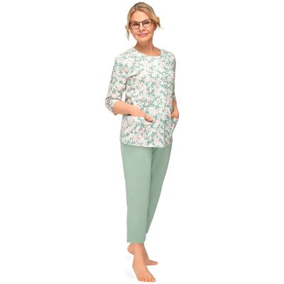 Dámske pyžamo Martel Maria II 201 3/4 M-2XL zelená XL Dámske pyžamo Martel Maria II 201 3/4 M-2XL zelená XL