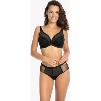 Polovystužená dámska podprsenka semi soft Gaia BS 1058 Sonia Černá 80C Polovystužená dámska podprsenka semi soft Gaia BS 1058 Sonia Černá 80C