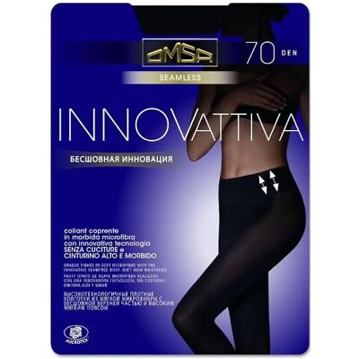 Dámske pančuchové nohavice Omsa Innovattiva 70 deň 2-5 nero/černá 2-S Dámske pančuchové nohavice Omsa Innovattiva 70 deň 2-5 nero/černá 2-S