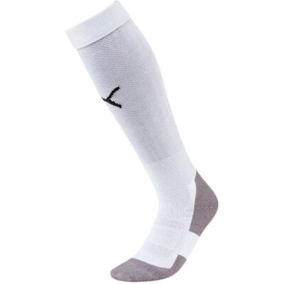 Unisex futbalové ponožky League Core 703441 04 White - Puma 39-42 Unisex futbalové ponožky League Core 703441 04 White - Puma 39-42