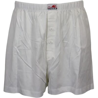 Pánske boxerky Boxer Trade Mark - Favab S bílá Pánske boxerky Boxer Trade Mark - Favab S bílá