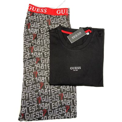 Pánske pyžamo U1BX01JR018 - P59S - Tmavomodrá - Guess M tmavě modrá Pánske pyžamo U1BX01JR018 - P59S - Tmavomodrá - Guess M tmavě modrá