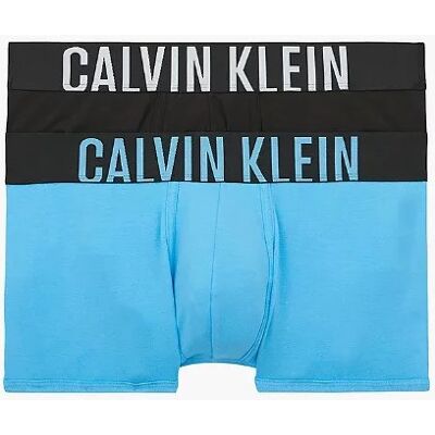 Trenírky 2pack NB2602A 1SR - čierna / modrá - Calvin Klein XL černá-modrá Trenírky 2pack NB2602A 1SR - čierna / modrá - Calvin Klein XL černá-modrá