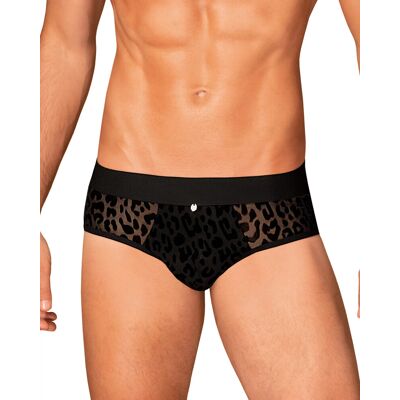Pánske slipy otvorené Azmeron jockstrap - Obsessive L/XL černá Pánske slipy otvorené Azmeron jockstrap - Obsessive L/XL černá