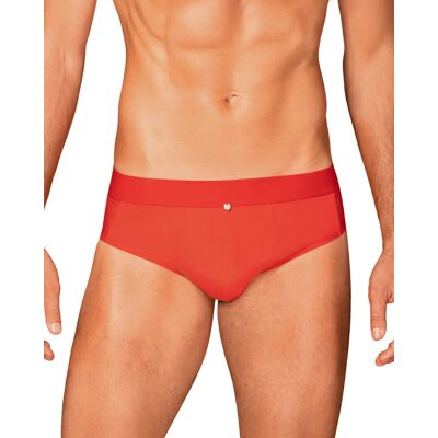 Pánske slipy Boldero briefs red - Obsessive S/M červená Pánske slipy Boldero briefs red - Obsessive S/M červená