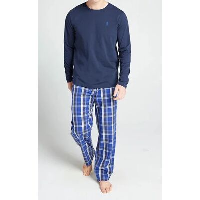 Pánske pyžamo 500207 56C tm.modrá/karo - Jockey XXL tm.modrá/karo Pánske pyžamo 500207 56C tm.modrá/karo - Jockey XXL tm.modrá/karo