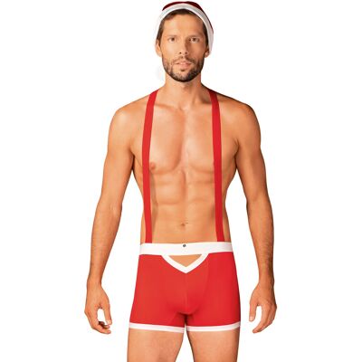 Vianočný kostým Mr Claus set - Obsessive L/XL červená Vianočný kostým Mr Claus set - Obsessive L/XL červená